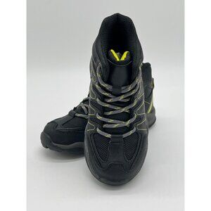 Crown Vintage Kids Waterproof Hiking Boots Size 13 Black & Yellow